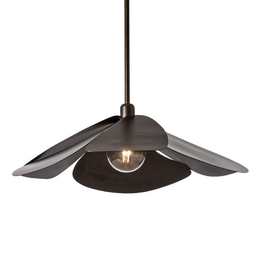 Hana One Light Pendant Dark Smoke