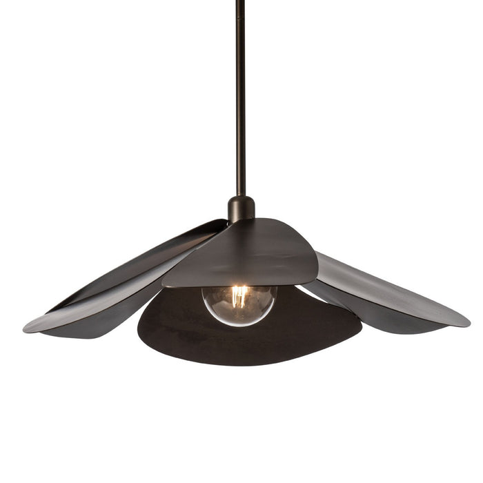 Hubbardton Forge - 139465-SKT-MULT-07 - One Light Pendant - Hana - Dark Smoke