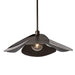 Hubbardton Forge - 139465-SKT-MULT-07 - One Light Pendant - Hana - Dark Smoke