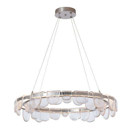 Hubbardton Forge - 139982-LED-STND-85-ZM0846 - LED Pendant - Riverbed - Sterling