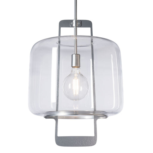 Dane One Light Lantern Sterling