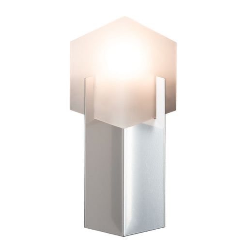 Prisma One Light Bath Sconce Sterling