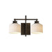 Maxim - 21492WTOI - Two Light Wall Sconce - Bisque - Oil Rubbed Bronze
