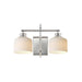Maxim - 21492WTPN - Two Light Wall Sconce - Bisque - Polished Nickel