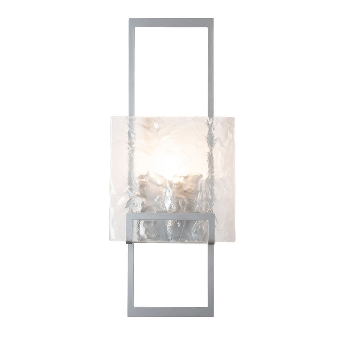 Hubbardton Forge - 201550-SKT-85-ZM0836 - One Light Wall Sconce - Geo - Sterling