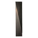Hubbardton Forge - 302043-SKT-RGT-14 - One Light Outdoor Wall Sconce - Carbon - Coastal Oil Rubbed Bronze