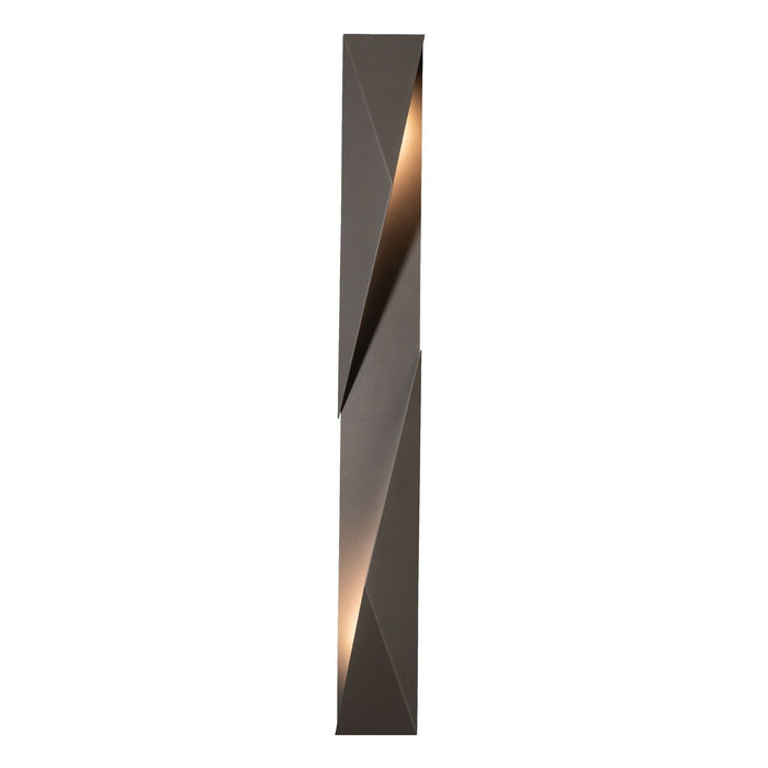 Hubbardton Forge - 302044-SKT-LFT-78 - Two Light Outdoor Wall Sconce - Carbon - Coastal Burnished Steel