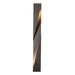 Hubbardton Forge - 302044-SKT-LFT-78 - Two Light Outdoor Wall Sconce - Carbon - Coastal Burnished Steel