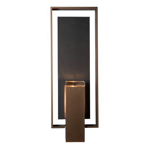 Shadow Box Two Light Outdoor Wall Sconce Coastal Bronze