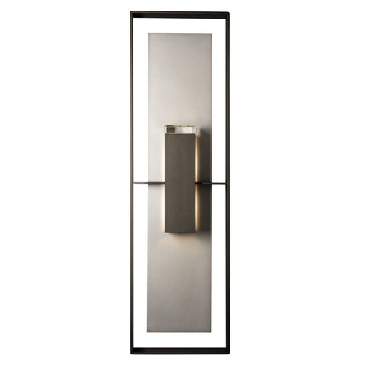Shadow Box Two Light Outdoor Wall Sconce Coastal Oil Rubbed Bronze
