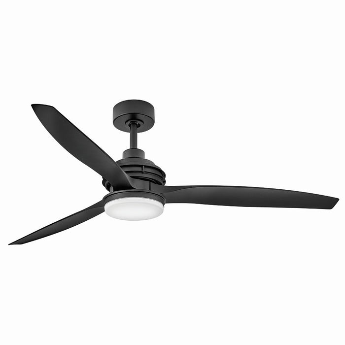 Hinkley - 900160FBB-LWD - 60 Inch  LED Smart Fan - Artiste - Matte Black