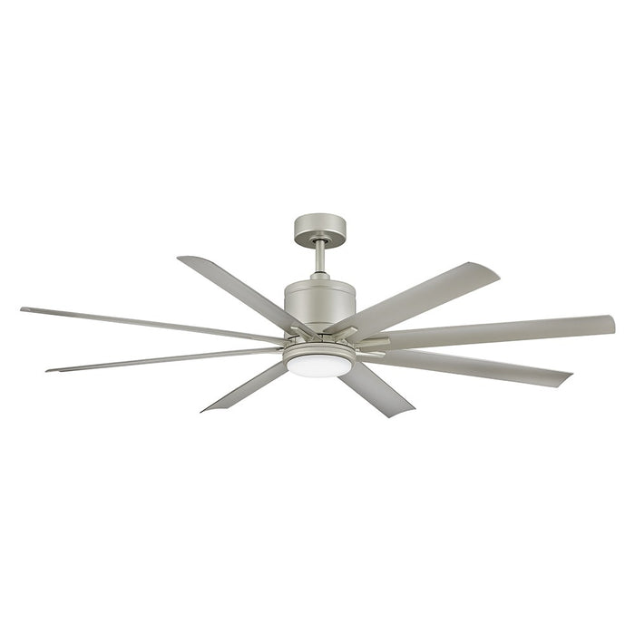 Hinkley - 907166FBN-LWD - 66 Inch  LED Smart Fan - Vantage - Brushed Nickel