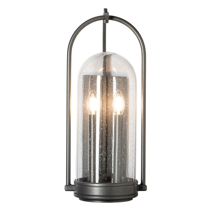Hubbardton Forge - 305212-SKT-20-II0825 - Two Light Outdoor Wall Sconce - Davis - Coastal Natural Iron