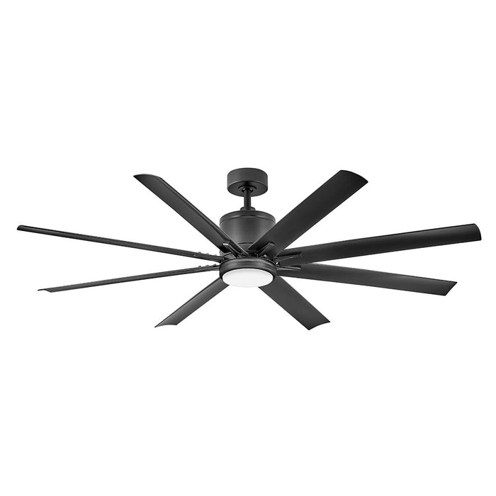 Hinkley - 907166FMB-LWD - 66 Inch  LED Smart Fan - Vantage - Matte Black