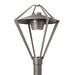 Hubbardton Forge - 342652-SKT-78-78 - One Light Post Mount - Stellar - Coastal Burnished Steel