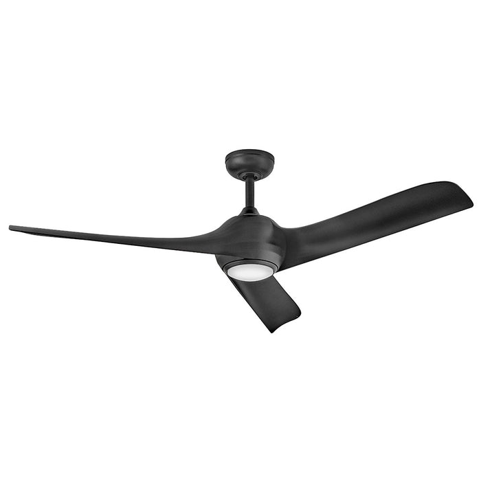 Hinkley - 907256FMB-LDD - 56 Inch  Smart Fan - Tiburon - Matte Black