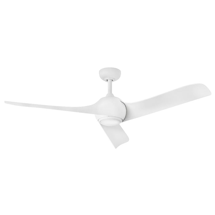 Hinkley - 907256FMW-LDD - 56 Inch  Smart Fan - Tiburon - Matte White