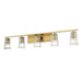 DVI Lighting - DVP11355BR-RI - Five Light Vanity - Lasalle - Brass