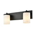 DVI Lighting - DVP14022EB-OP - Two Light Vanity - Riverview - Ebony