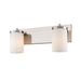 DVI Lighting - DVP14022SN-OP - Two Light Vanity - Riverview - Satin Nickel