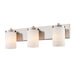 DVI Lighting - DVP14043SN-OP - Three Light Vanity - Riverview - Satin Nickel