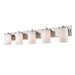 DVI Lighting - DVP14055SN-OP - Five Light Vanity - Riverview - Satin Nickel