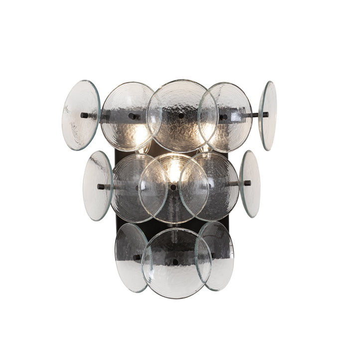 Maxim - 21820TCGM - Three LIght Wall Sconce - Loren - Gunmetal