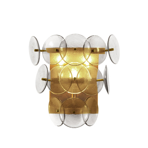 Maxim - 21820TCWBR - Three LIght Wall Sconce - Loren - Weathered Brass