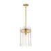 Maxim - 21831AGGL - One Light Pendant - Warren - Dark Bronze