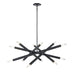 DVI Lighting - DVP30650EB - 12 Light Pendant - Kestrel - Ebony
