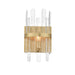 Maxim - 21839AGGL - One Light Wall Sconce - Warren - Gold Leaf
