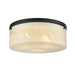 DVI Lighting - DVP32138EB-MS - Three Light Flush Mount - Bessemer - Ebony