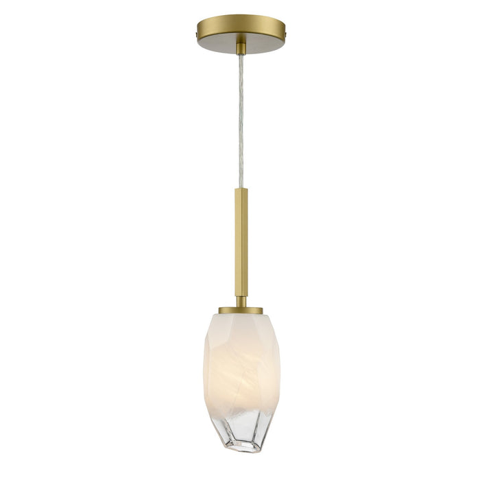 DVI Lighting - DVP33221GLD-ICE - One Light Mini Pendant - Javelin - Gold