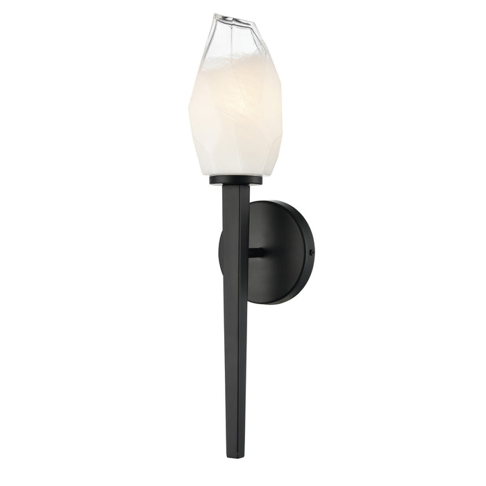 DVI Lighting - DVP33299EB-ICE - One Light Wall Sconce - Javelin - Ebony