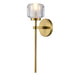 DVI Lighting - DVP34601BR-CL - One Light Wall Sconce - Samar - Brass
