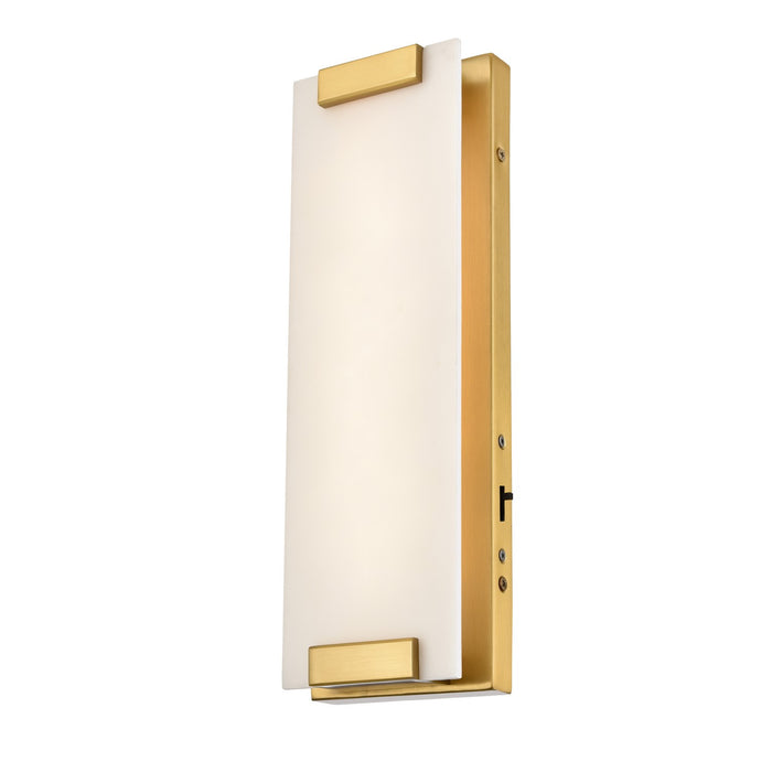 DVI Lighting - DVP35301BR-AFA - LED Vanity - Torrance - Brass