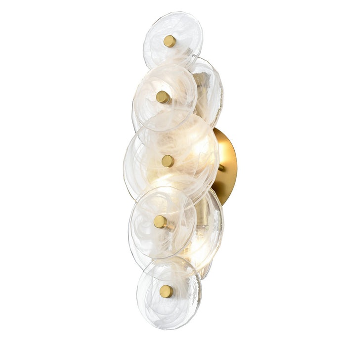 DVI Lighting - DVP36501BR-MS - Four Light Wall Sconce - Carousel - Brass