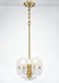 DVI Lighting - DVP36519BR-MS - Three Light Pendant - Carousel - Brass