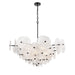 DVI Lighting - DVP36526EB-MS - Six Light Pendant - Carousel - Ebony