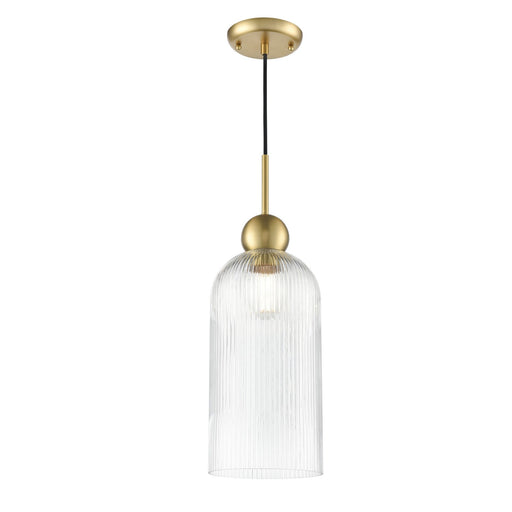 Hariette One Light Pendant, Brass