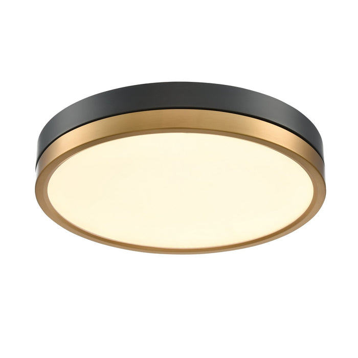 DVI Lighting - DVP39352BR+GR - LED Flush Mount - Temagami - Brass/Graphite