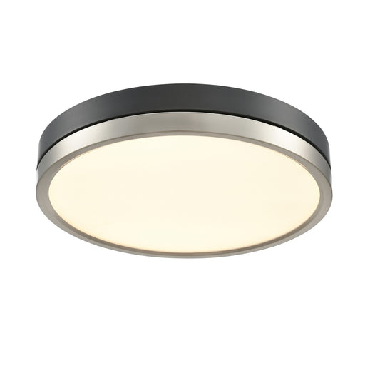 Temagami LED Flush Mount Satin Nickel/Graphite
