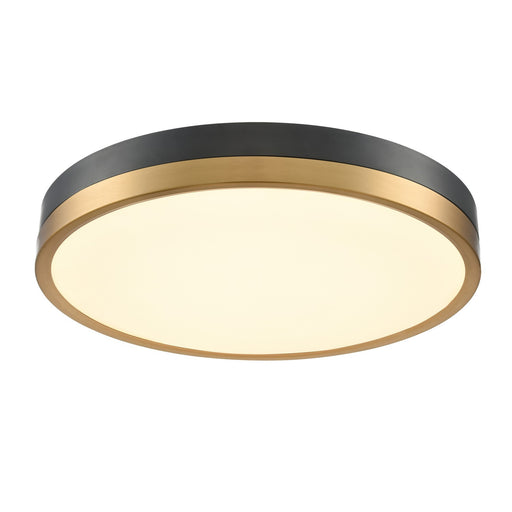 Temagami LED Flush Mount Brass/Graphite