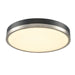 DVI Lighting - DVP39362SN+GR - LED Flush Mount - Temagami - Satin Nickel/Graphite