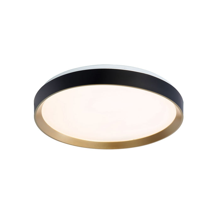 DVI Lighting - DVP40238GD+MB - LED Flush Mount - Hudson - Gold/Matte Black