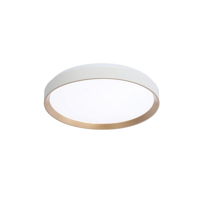 DVI Lighting - DVP40238GD+MW - LED Flush Mount - Hudson - Gold/Matte White