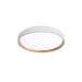 DVI Lighting - DVP40238GD+MW - LED Flush Mount - Hudson - Gold/Matte White
