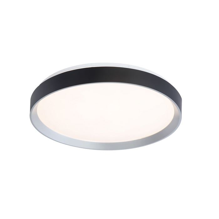 DVI Lighting - DVP40238PL+MB - LED Flush Mount - Hudson - Platinum/Matte Black
