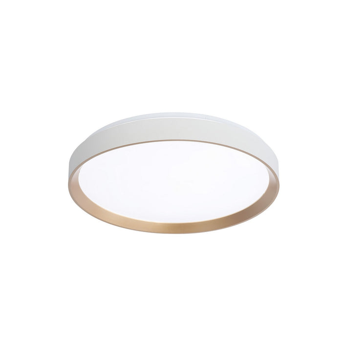 DVI Lighting - DVP40248GD+MW - LED Flush Mount - Hudson - Gold/Matte White