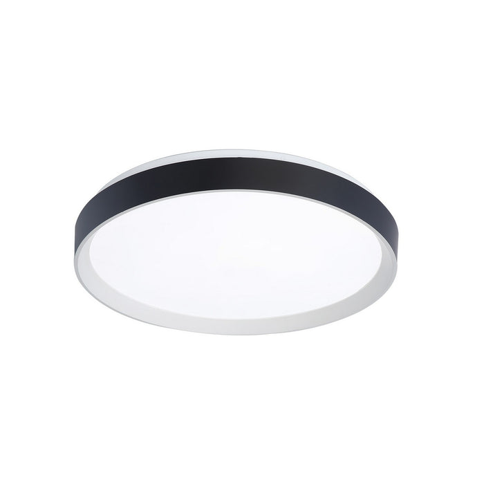 DVI Lighting - DVP40248MW+MB - LED Flush Mount - Hudson - Matte White/Matte Black